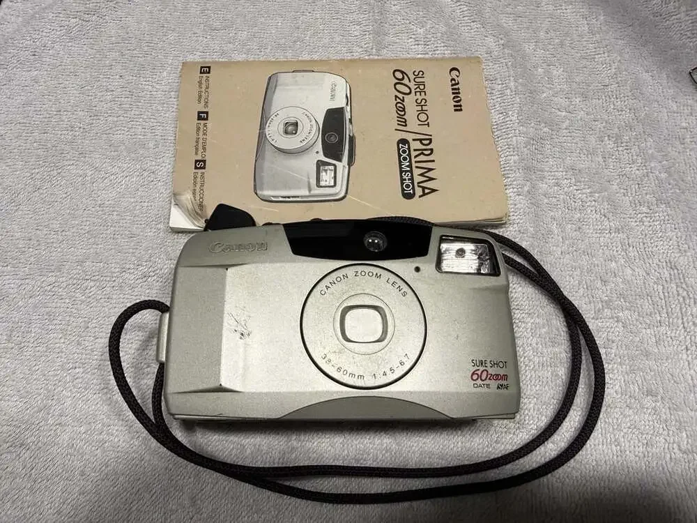 Canon Sure Shot 60 Zoom 35mm Film Camera